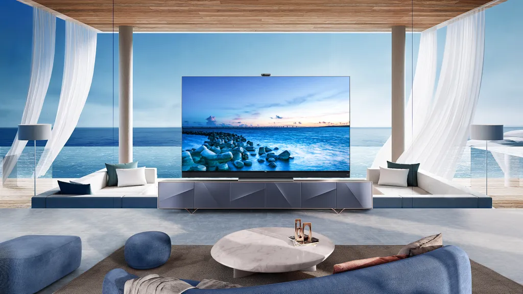 TCL X925 é uma TV com resolução 8K e ótima qualidade de imagem (Imagem: Ivo Meneghel Jr/ Canaltech)