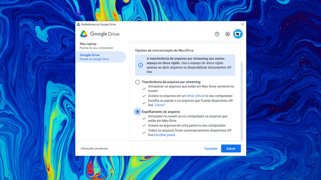 Como salvar arquivos no Google Drive - Canaltech