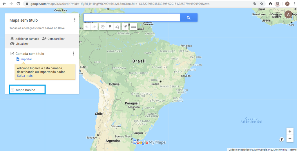 Como usar o My Maps / Captura de tela: Ariane Velasco