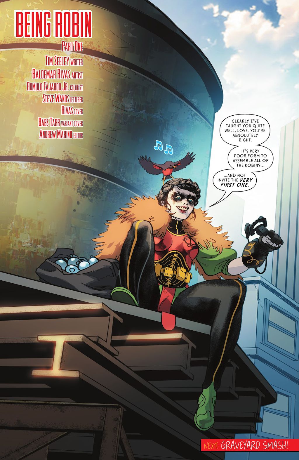 Esta seria a suposta primeira Robin (Imagem: Reprodução/DC)