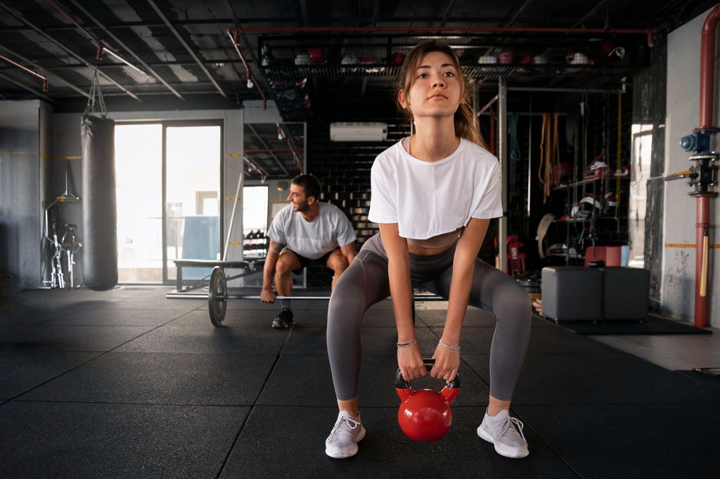 Desafio do kettlelbell