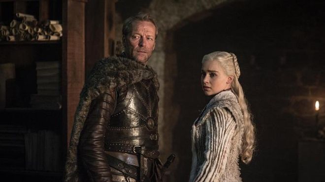 Daenerys e Jorah Mormont (Imagem: HBO)