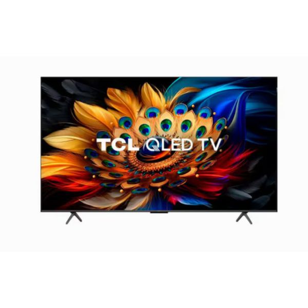 Smart TV TCL 50 Polegadas 50C655 4K UHD QLED HDR10 + Google TV Dolby Vision Atmos | LEIA A DESCRIÇÃO - CASHBACK