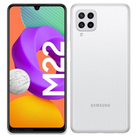 Samsung Galaxy M22 Branco Vazamentos