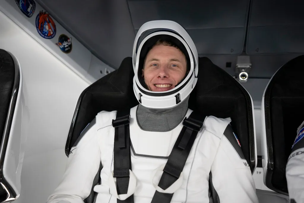 Hoburg estará em sua primeira missão espacial (Imagem: Reprodução/SpaceX)