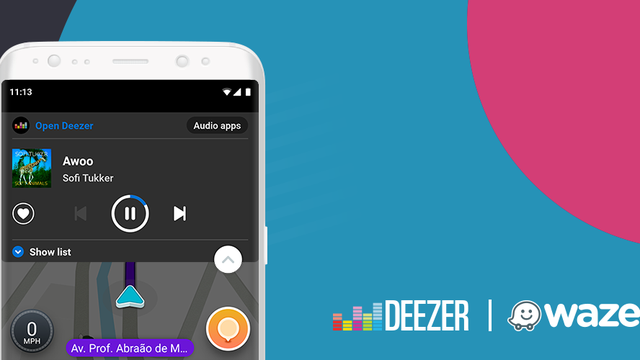 Waze e Deezer agora andam juntos no Android