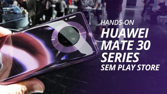 Huawei Mate 30 Series: SEM Play Store do Google [Hands-On]