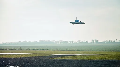 Patente da Amazon revela nova forma de entrega de encomendas via drones