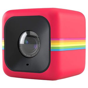 Câmera de Ação Polaroid, Cube, 1080p, 6MP, Memória Expansível até 128GB, acompanha Cartão Micro SD de 8GB, Vermelha [À VISTA]