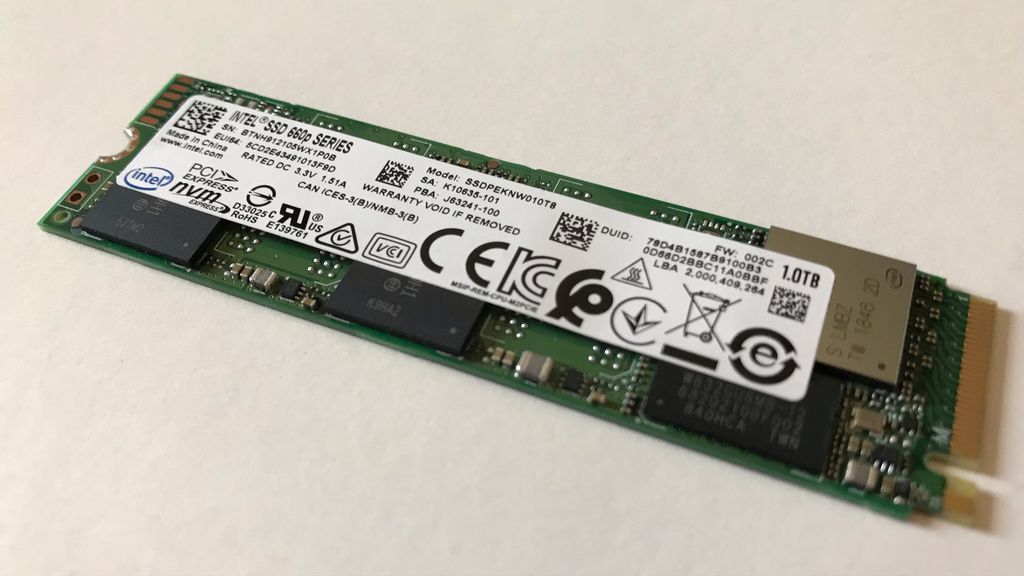 Intel SSD 660p é o primeiro do mundo a utilizar memória NAND QLC, novo padrão que permite armazenar muito mais dados em menos espaço