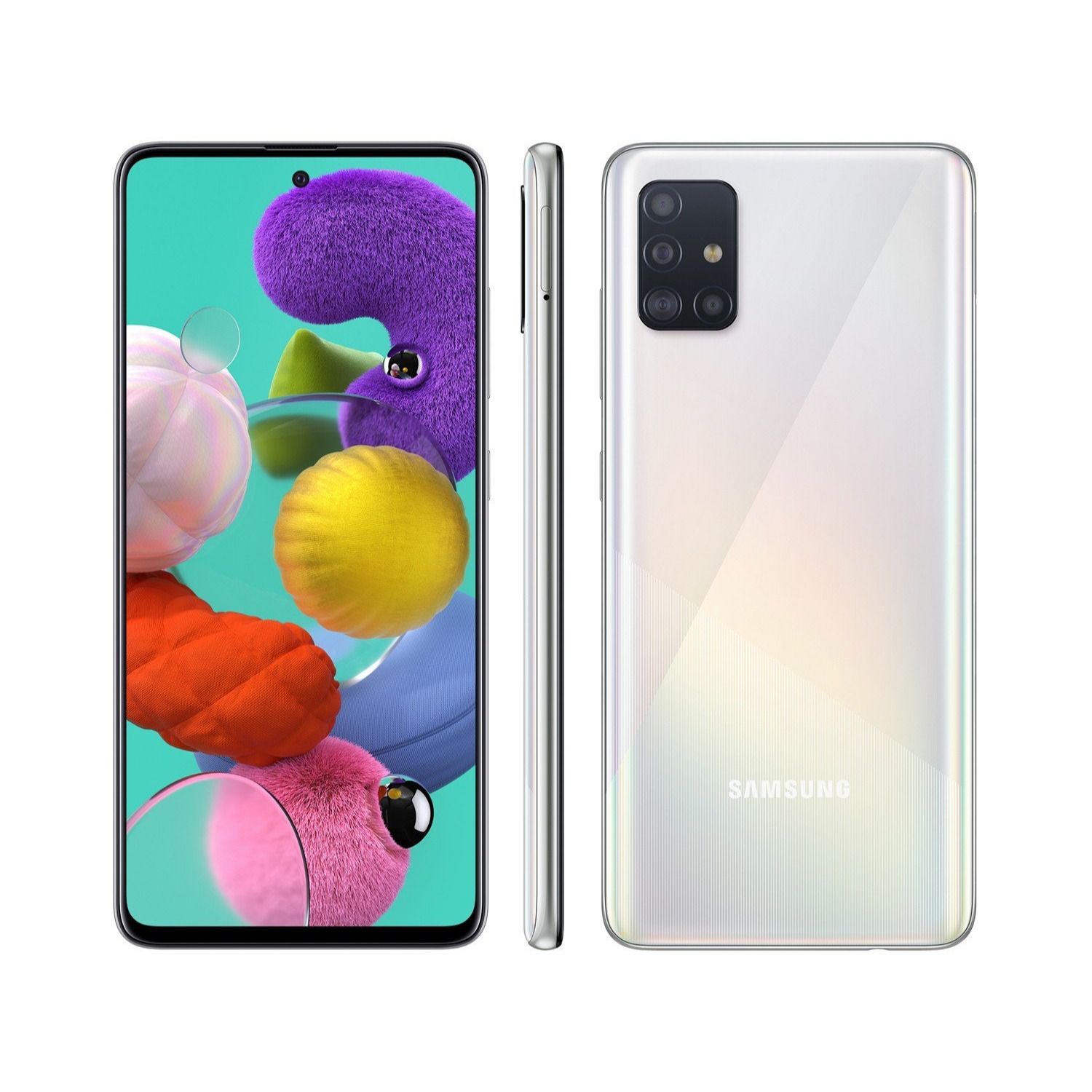 Smartphone Samsung Galaxy A51 128GB Branco 4G - 4GB RAM 6,5” Câm ...