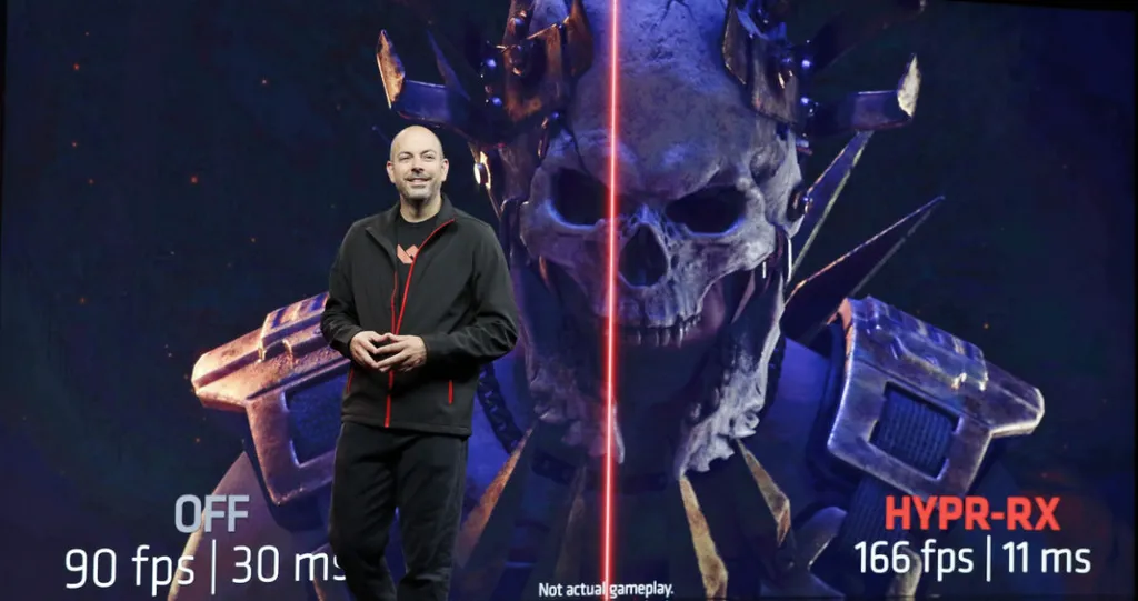 Frank Azor fala sobre AMD HYPR-RX na nova Radeon RX 7900 XTX - Fonte da imagem: Divulgação/AMD