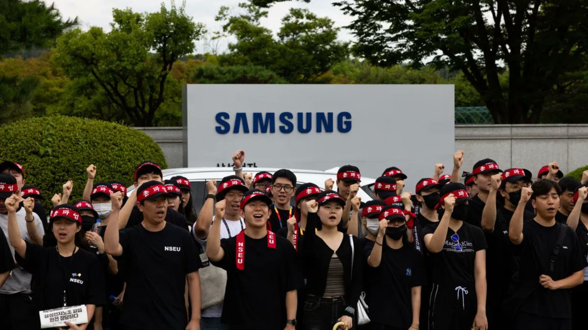 Samsung terá greve de 18 dias, decide sindicato; ações da empresa despencam