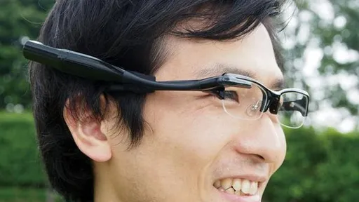 Olympus anuncia óculos de realidade aumentada parecido com o Google Glass