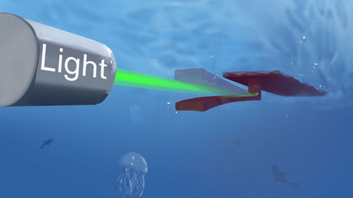 Cientistas criam robô cirúrgico feito à base de hidrogel e movido a luz