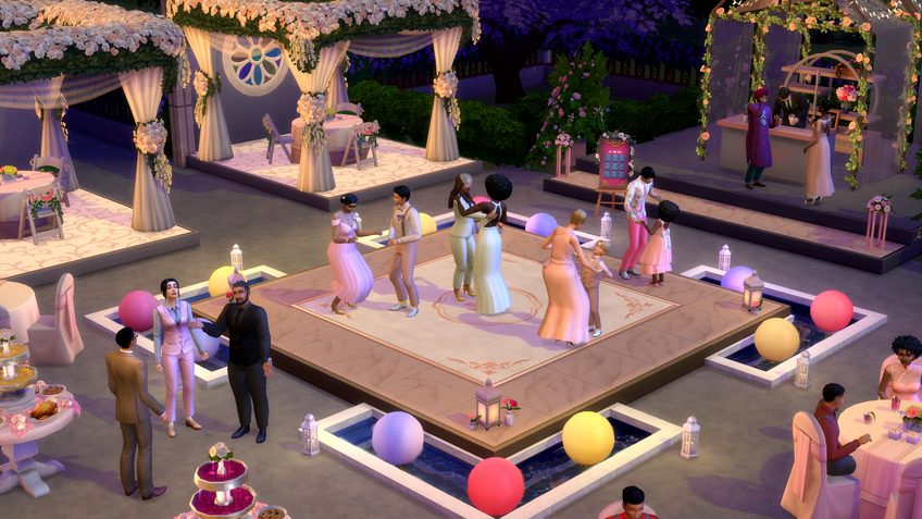 Análise: Guia de Flores e Buquês de Casamento no The Sims 4 Histórias de  Casamento 