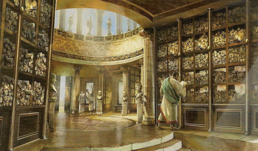 Biblioteca de Alexandria Biblioteca de Alexandria