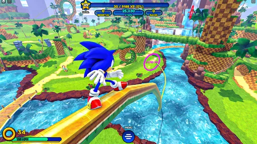 Sonic ganha novo jogo dentro de Roblox