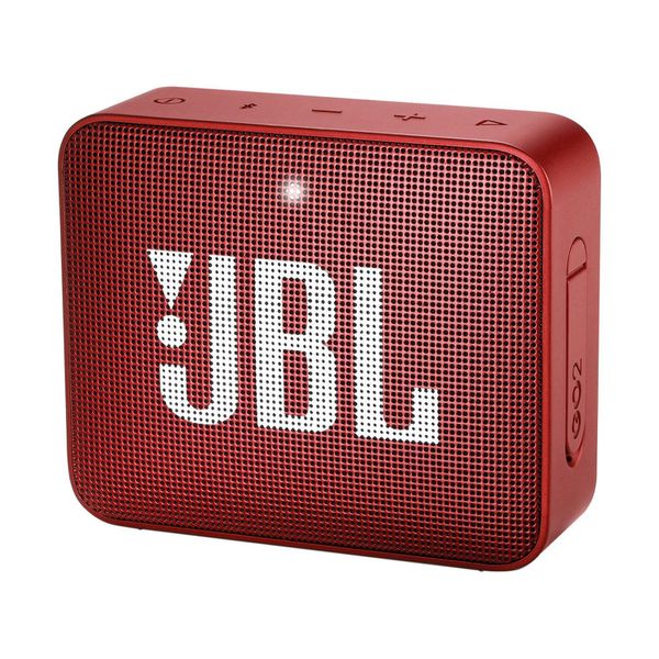Caixa de Som Bluetooth Portátil à prova dágua - JBL GO 2 3W Vermelho
