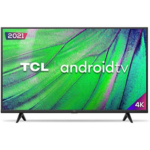 Smart TV LED 43" TCL P615 4K UHD HDR Android com WiFi, Bluetooth e