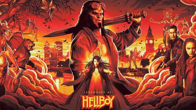 Violento e sangrento: eis o novo trailer do reboot de Hellboy