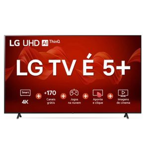 Smart TV LG LCD 55" UHD ThinQ AI HDR Bluetooth Alexa 55UR8750PSA | LEIA A DESRIÇÃO - CASHBACK