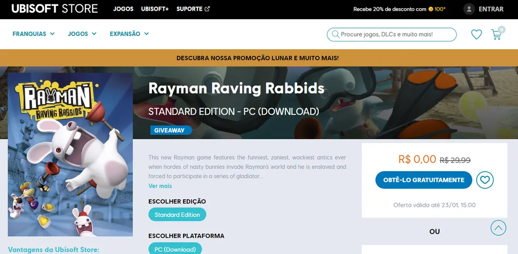 Preços baixos em Classificação de PC Rayman e-todos Video Games