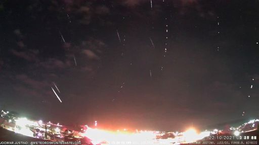 Chuva de meteoros Oriônidas é filmada em Santa Catarina; veja o vídeo