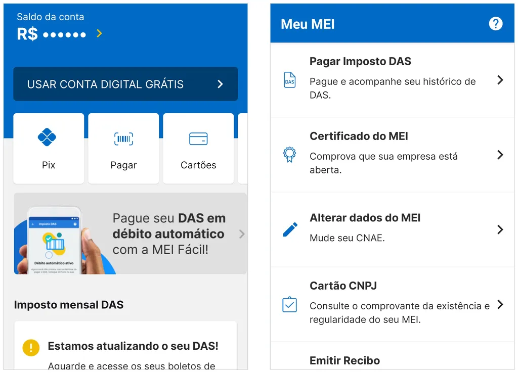 App do banco Neon tem soluções para MEI (Imagem: Captura de tela/André Magalhães/Canaltech)