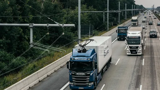 Alemanha testa "estradas elétricas" para caminhões; veja como funciona