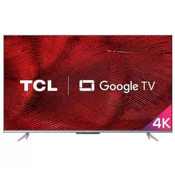 Smart TV TCL LED Ultra HD 4K 65" Google TV com Google Assistant, Borda Ultrafina e Wi-Fi - 65P725