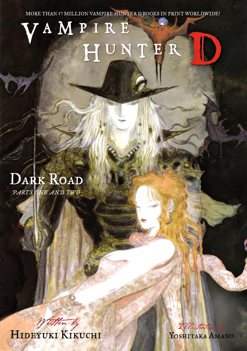Além de assinar as tramas de vampiro de D, Amano é conhecido por seu trabalho na arte conceitual da série de games Final Fantasy (Imagem: Reprodução/Dark Horse Comics)