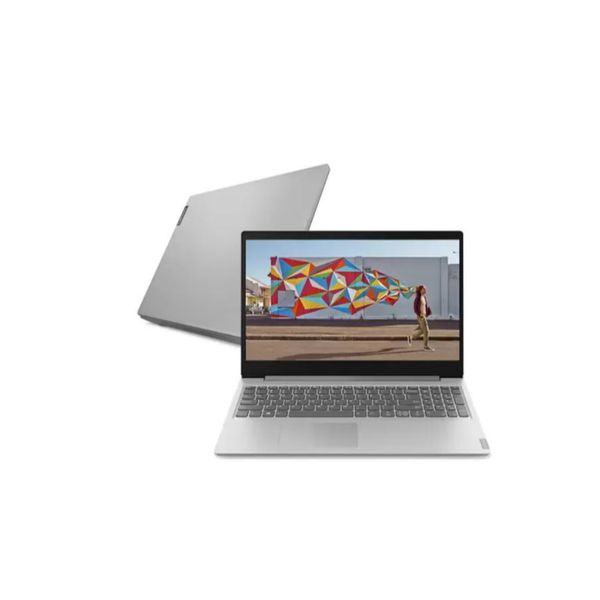 Notebook Lenovo ideapad S145 i7-1065G7 8GB 256GB SSD Linux Intel Iris Plus FHD 82DJS00000 Prata