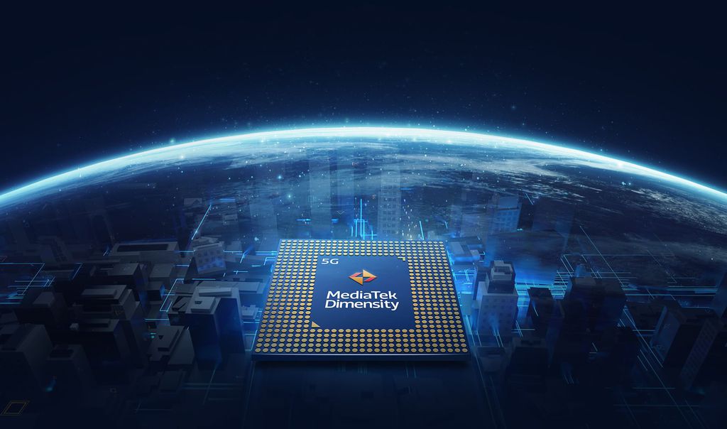 A nova geração de chips MediaTek Dimensity 5G chega no final do ano, sendo pioneira no uso da arquitetura ARMv9 (Imagem: Divulgação/MediaTek)