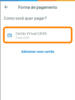 Informações do cartão de Débito Virtual da CAIXA está disponível no app Caixa Tem (Foto: Divulgação/RecargaPay)
