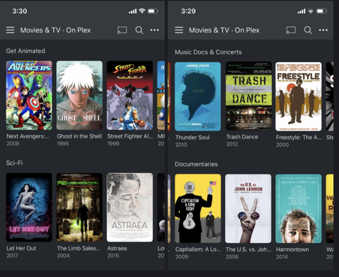 Plex agora oferece um punhado de filmes e séries gratuitos com anúncios