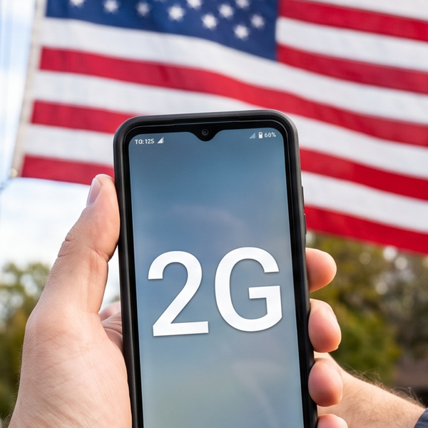 Última operadora com 2G marca data para desligar sinal nos EUA