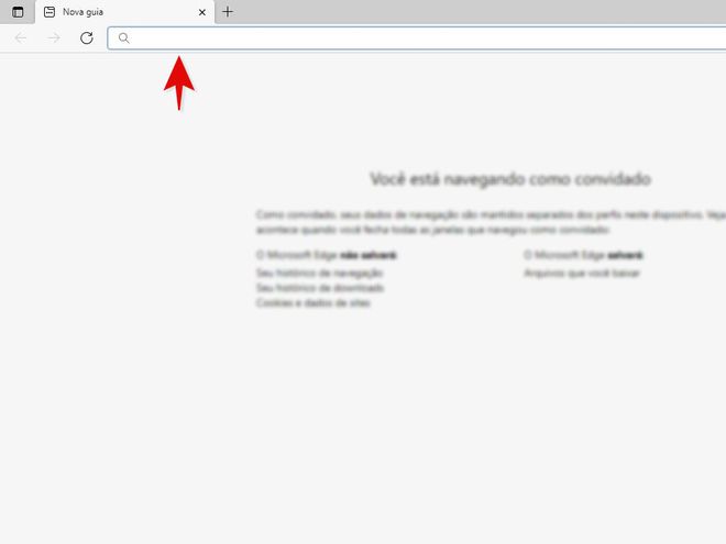 Ao ativar o modo de navegação temporária, uma nova guia do Microsoft Edge será aberta. (Imagem: Kris Gaiato/Captura de tela)