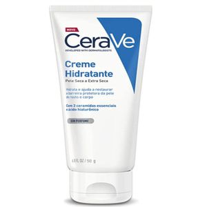 Creme Hidratante Corporal CeraVe, com textura Cremosa e Ácido Hialurônico 50g