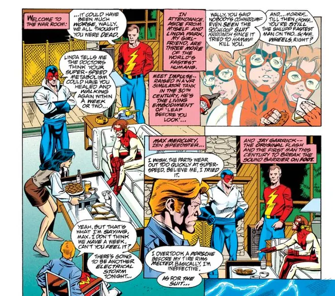 O quão rápido funciona o fator de cura do Flash nos quadrinhos?