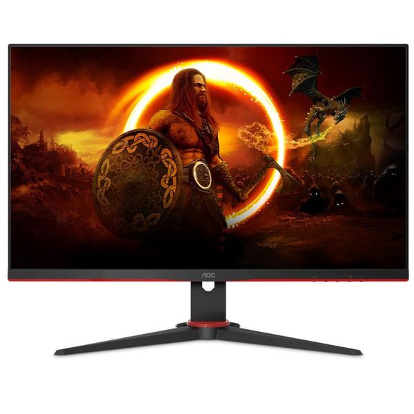 Monitor Gamer AOC 23.8" Full HD, 100Hz, 1ms, IPS, DisplayPort e HDMI, Adaptive-Sync - 24G2E1 | APP + CUPOM