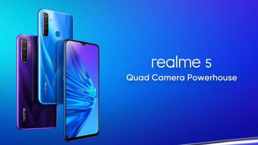 Oppo apresenta Realme 5 e Realme 5 Pro com 4 câmeras e bateria parruda