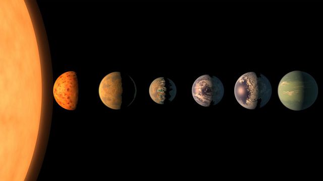 Apenas um dos planetas ao redor da TRAPPIST-1 pode ter água líquida, diz estudo