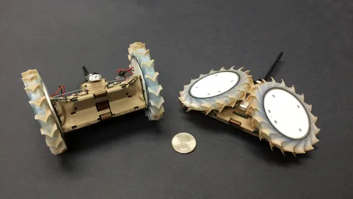 Robô-origami da NASA vai ajudar robôs convencionais a explorar o solo em Marte