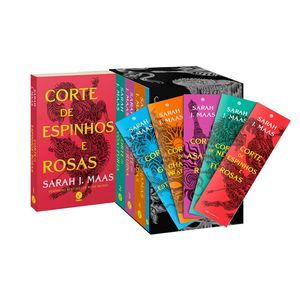 Box Corte de Espinhos e Rosas (Novas capas) - Acompanha marcadores Capa comum | DESCONTO NA FINALIZAÇÃO DO PEDIDO + PIX