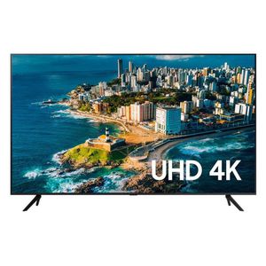 Smart TV Samsung 58" UHD 4K 58CU7700 2023, Processador Crystal 4K, Gaming Hub Tela sem Limites [CUPOM]