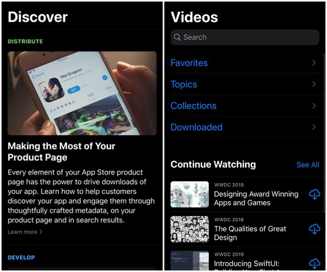 Novo aplicativo da Apple reúne conteúdos para desenvolvedores em um só lugar