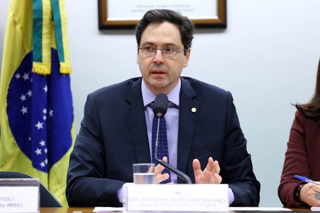 Dep. Luiz Philippe de Orleans e Bragança: seu PL quer incentivar a instalação de data centers no Brasil (Foto: Vinicius Loures/Câmara dos Deputados)