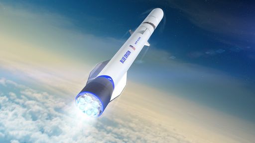 Foguete reutilizável da Blue Origin está ficando "parecido" com o Super Heavy