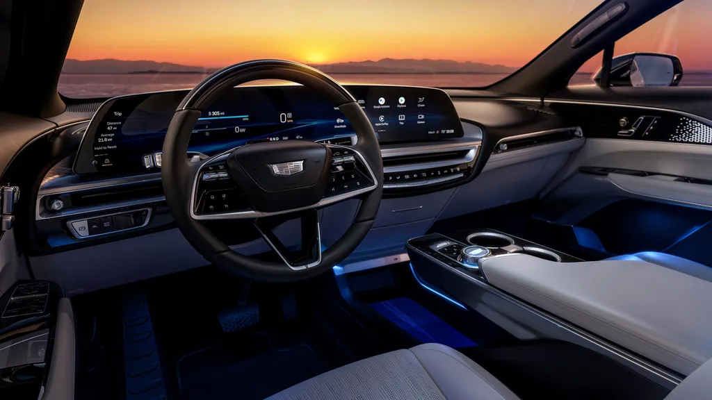 Interuor luxuoso do Lyric também traz muita tecnologia (Imagem: Divulgação/ General Motors)